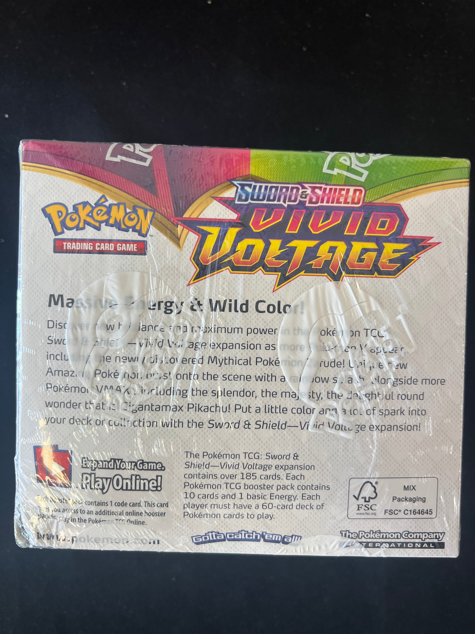 Pokemon Sword & Shield Vivid Voltage Booster Box *See Photos*