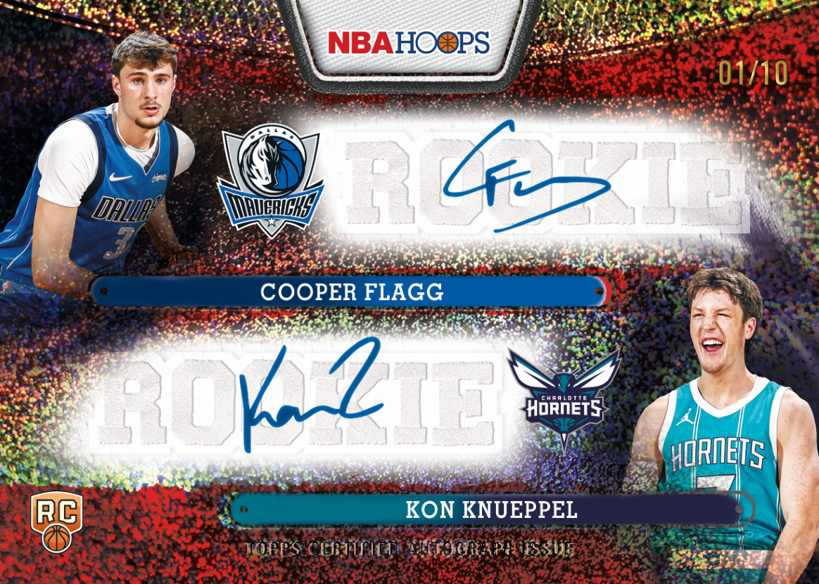 2025/26 Topps NBA Hoops Basketball Hobby 12 Box Case