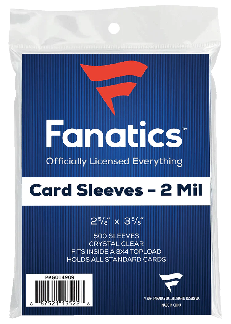 Fanatics Collectibles Soft Sleeves - 500 Count