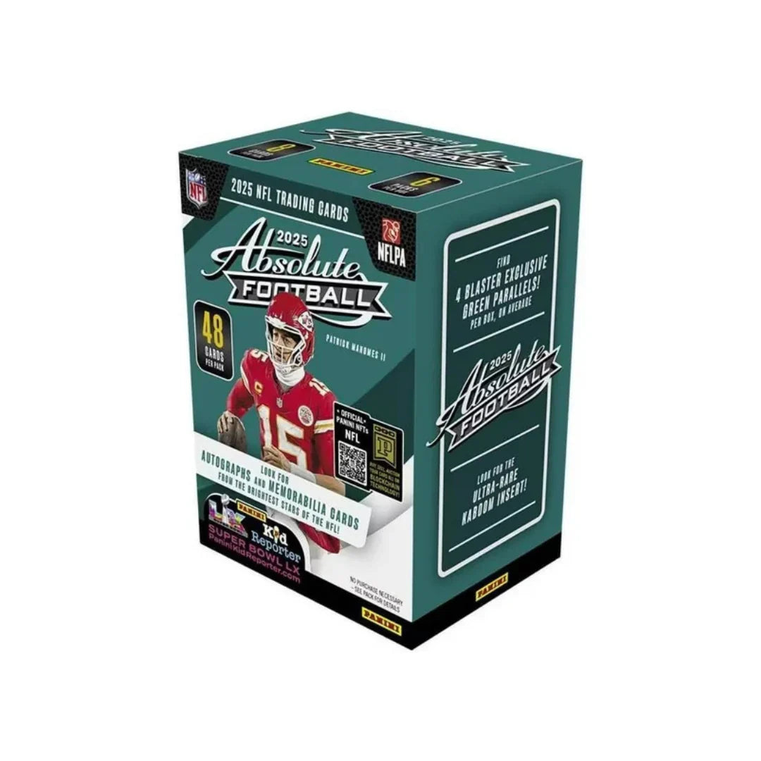 2025 Panini Absolute Football Blaster Box (Green Parallels)
