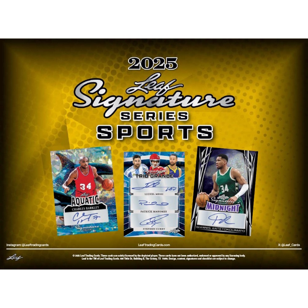 2025 Leaf Signature Series Multi-Sport Box