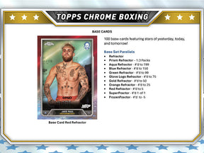 2024 Topps Chrome Boxing Hobby 12-Box Case