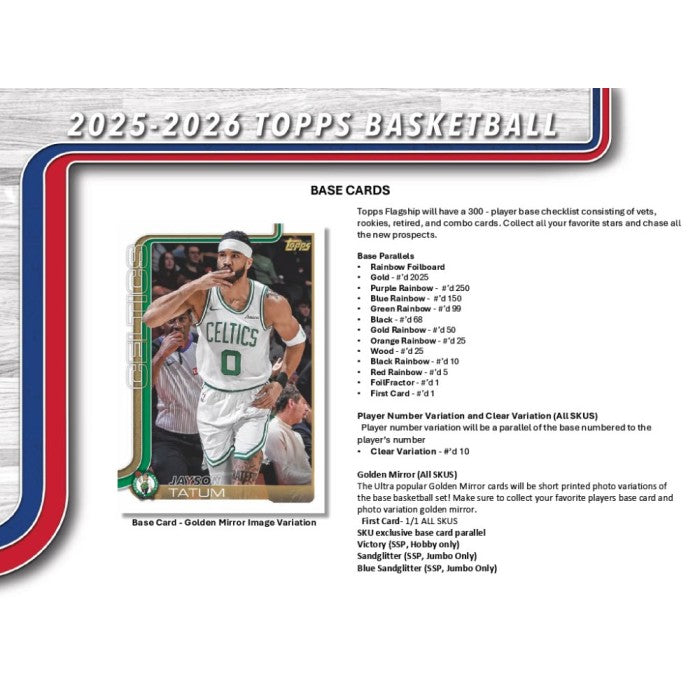 2025/26 Topps Flagship Basketball Mega Box