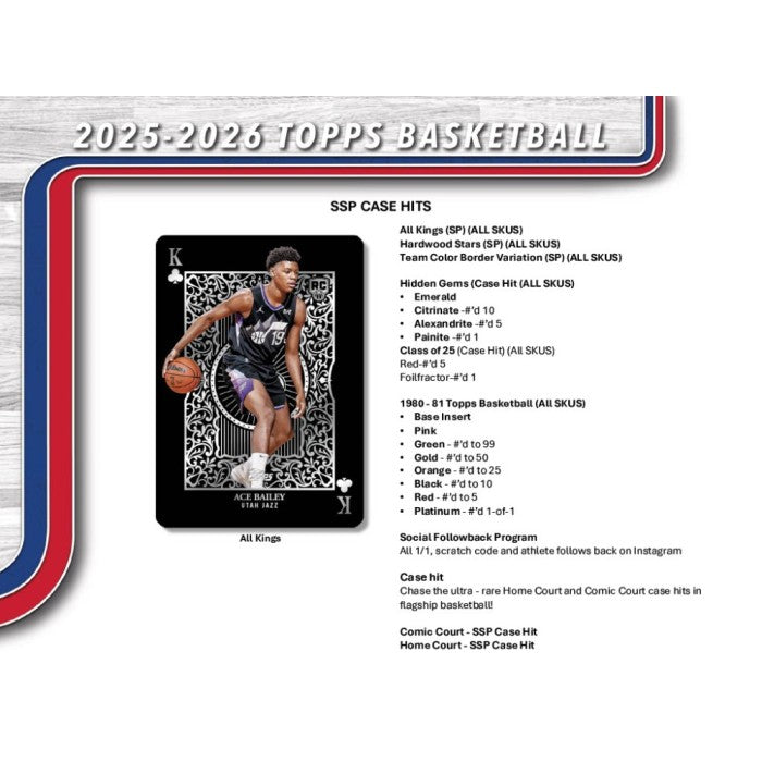 2025/26 Topps Flagship Basketball Mega Box