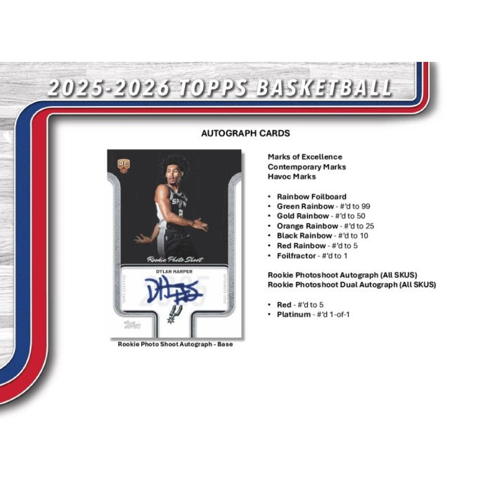 2025/26 Topps Flagship Basketball Mega Box