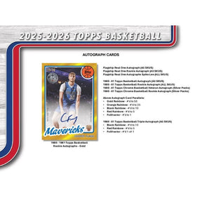 2025/26 Topps Flagship Basketball 7-Pack Blaster Box