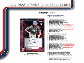 2025 Topps Chrome Update Series Baseball Hobby Jumbo 8-Box Case