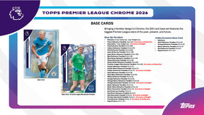 2026 Topps Chrome English Premier League EPL Soccer Hobby Box