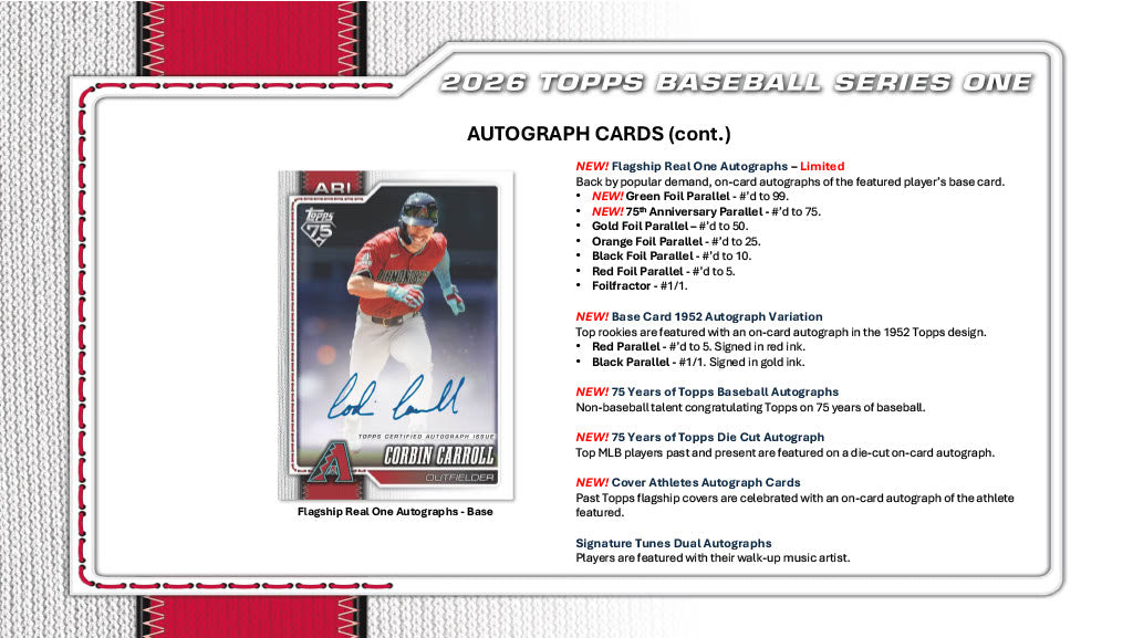 2026 Series 1 Baseball Blaster 40-Box Case