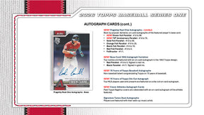 2026 Series 1 Baseball Blaster 40-Box Case