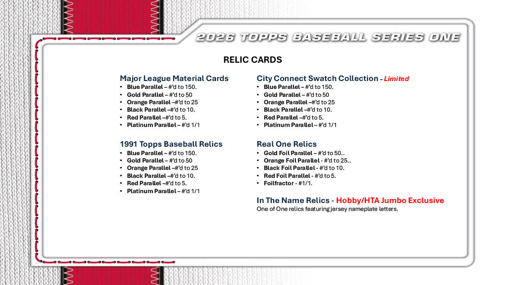 2026 Series 1 Baseball Blaster 40-Box Case