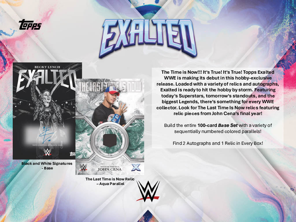 2025 Topps WWE Exalted Wrestling Hobby Box