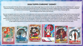 2026 Topps Chrome Disney Hobby Box