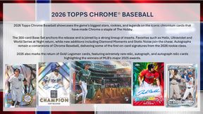 2026 Topps Chrome Baseball Hobby Box