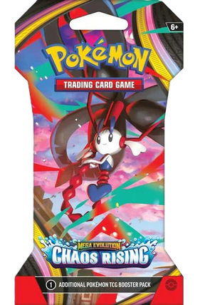 Pokemon Mega Evolution - Chaos Rising Sleeved Booster Pack