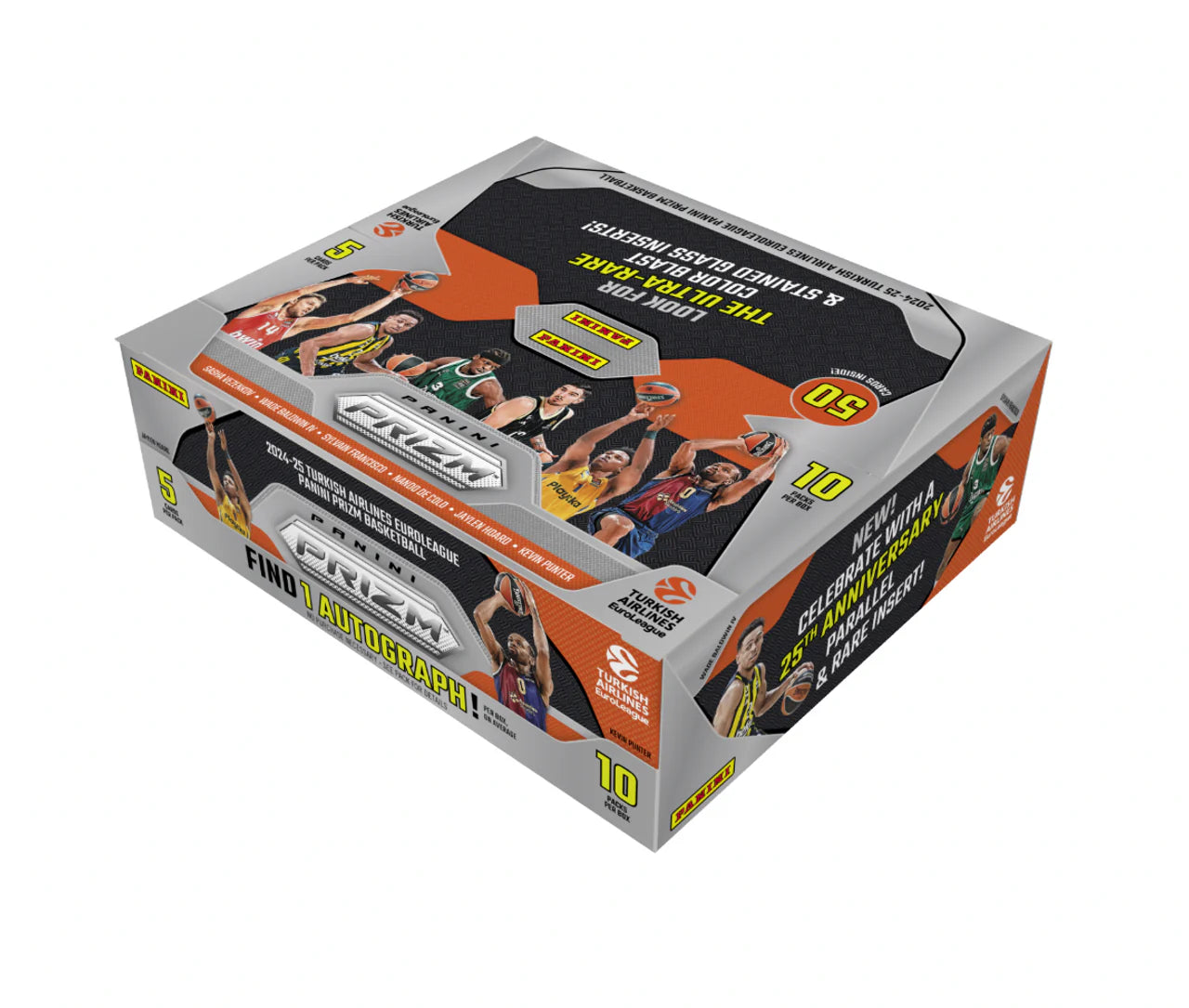 2024-25 Panini Turkish Airlines Euroleague Prizm Basketball Hobby Box