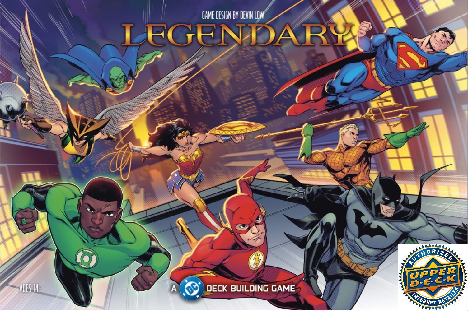 Upper Deck Legendary: A DC Deck-Building Game Core Set *Expected Release Date Q2 2026*