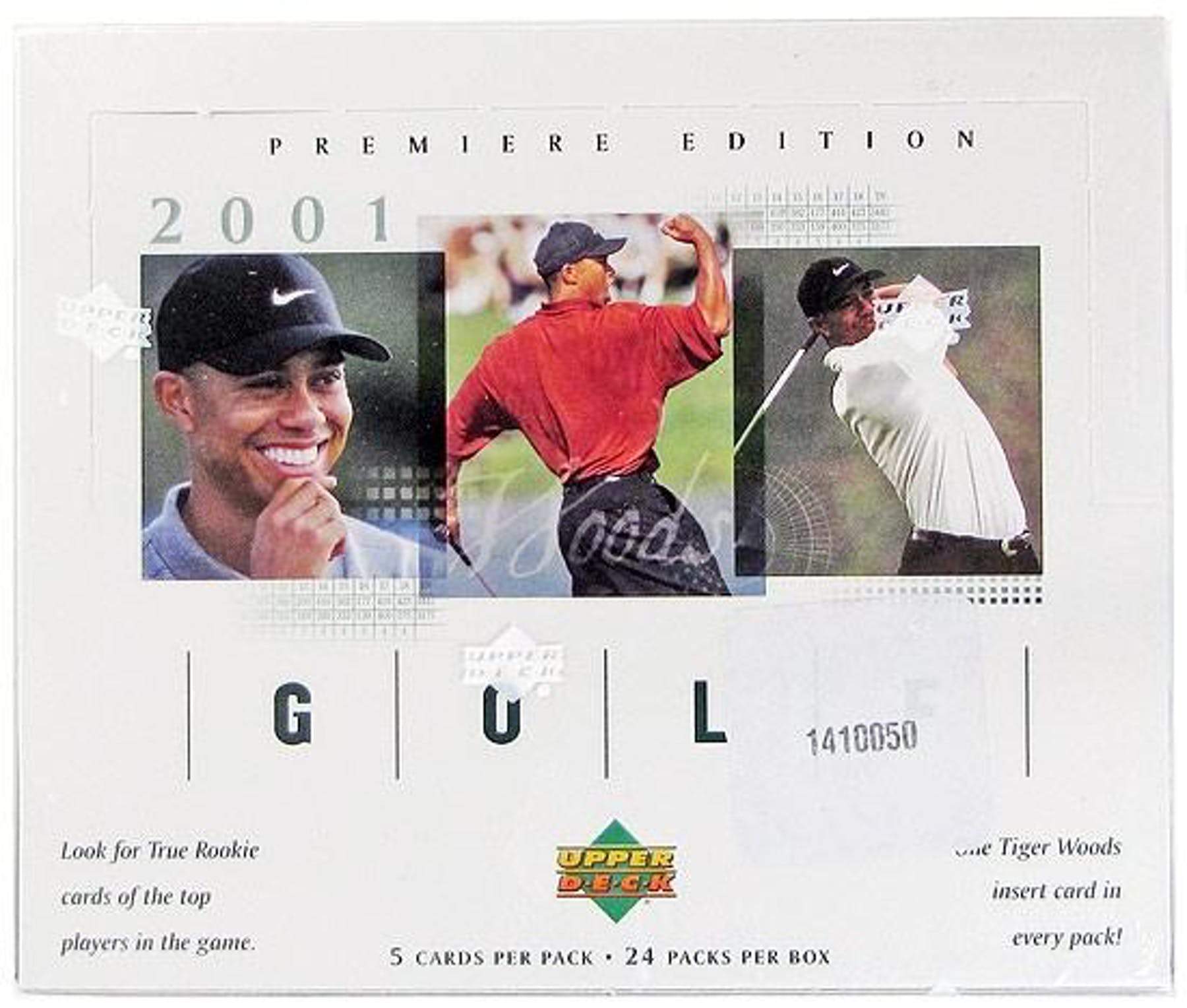 2001 Upper Deck Golf Premier Edition Hobby Box
