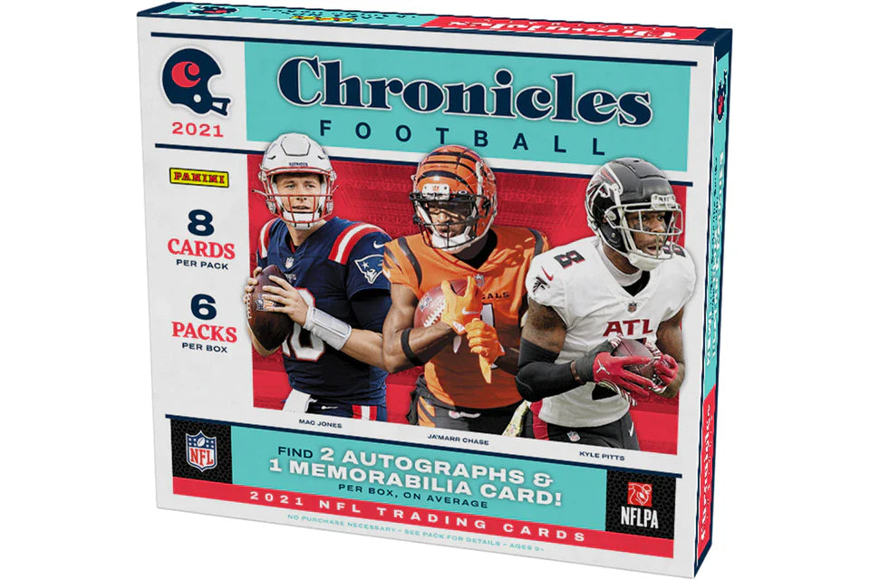 2021 Panini Chronicles Football Hobby 12 Box Case