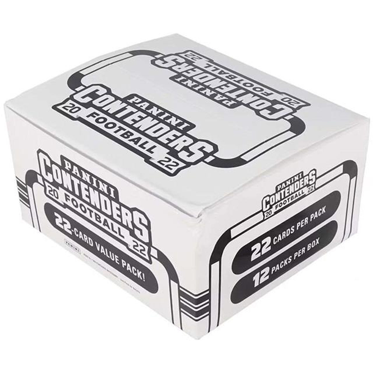 2022 Panini Contenders Football 12 Fat Pack Box