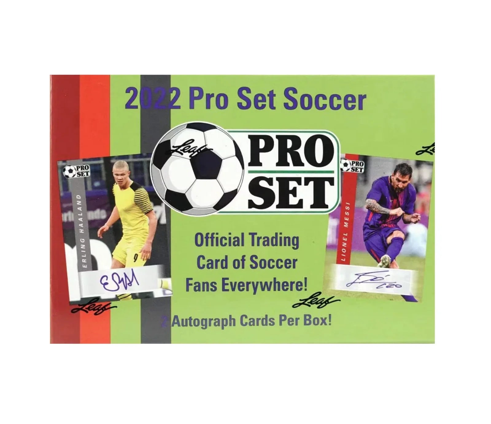 2022 Leaf Pro Set Soccer Hobby Box