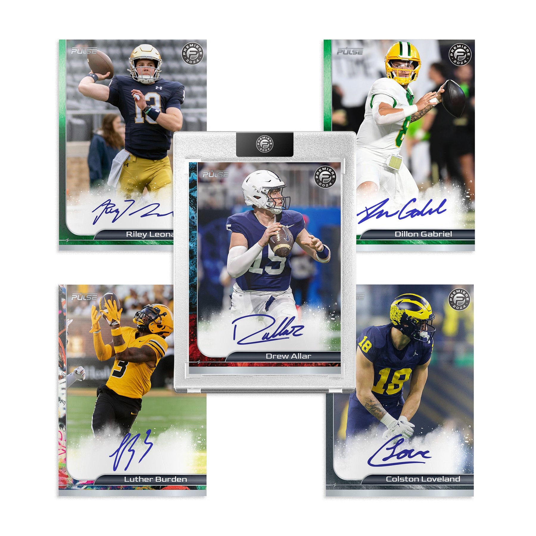 2024 Pulse Premiere Football Hobby (4 On-Card Autographs Per Box)