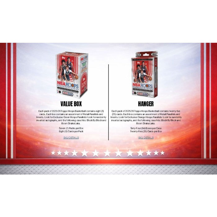 2025/26 Topps Hoops Basketball Blaster Box (Presell)