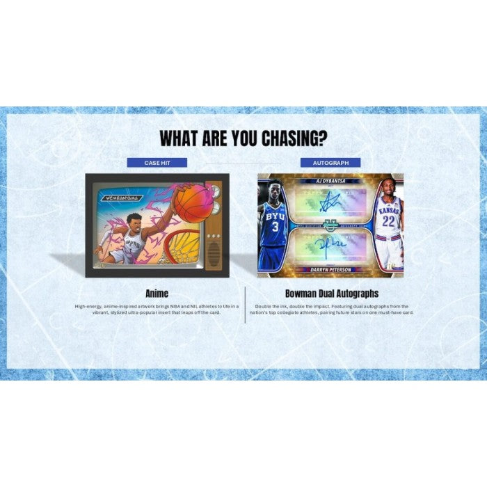 2025/26 Bowman Basketball Hobby Jumbo Box
