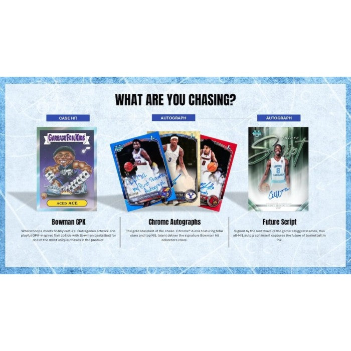 2025/26 Bowman Basketball Hobby Jumbo Box
