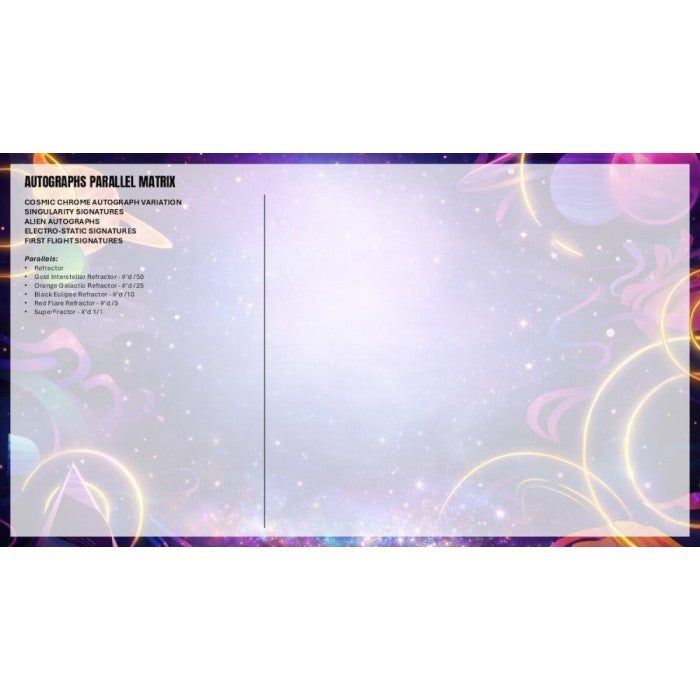 2025/26 Topps Cosmic Chrome Basketball Hobby 8-Box Case