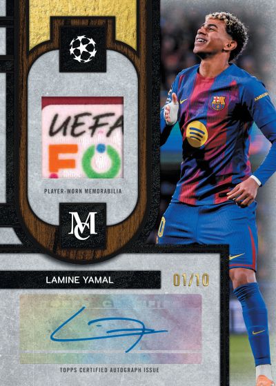 [Preorder] 2025/26 Topps Museum Collection UEFA Club Competitions Soccer Hobby Box