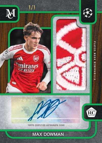 [Preorder] 2025/26 Topps Museum Collection UEFA Club Competitions Soccer Hat Trick Box