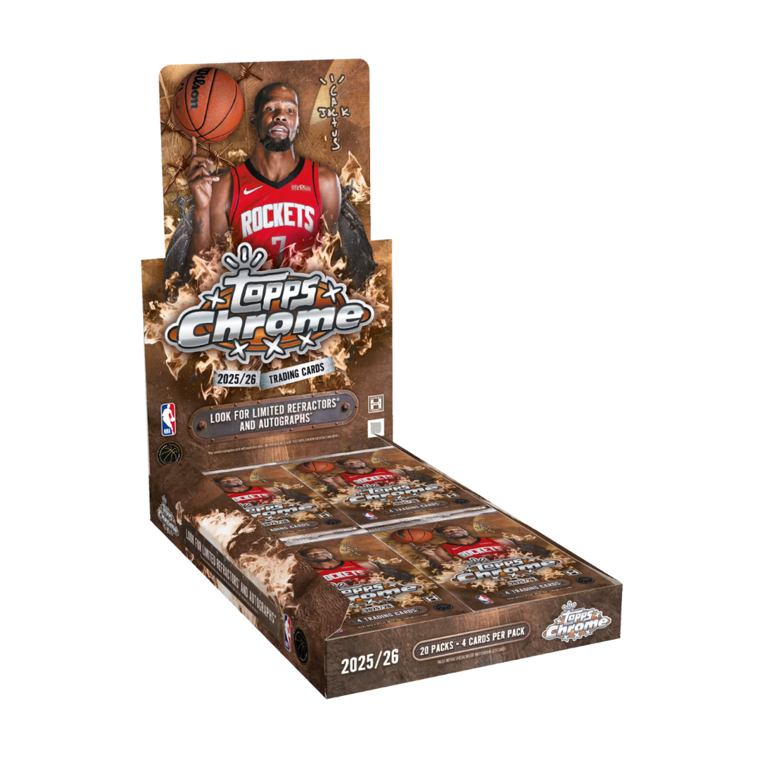 2025-26 Topps NBA Cactus Jack Chrome - Hobby Box