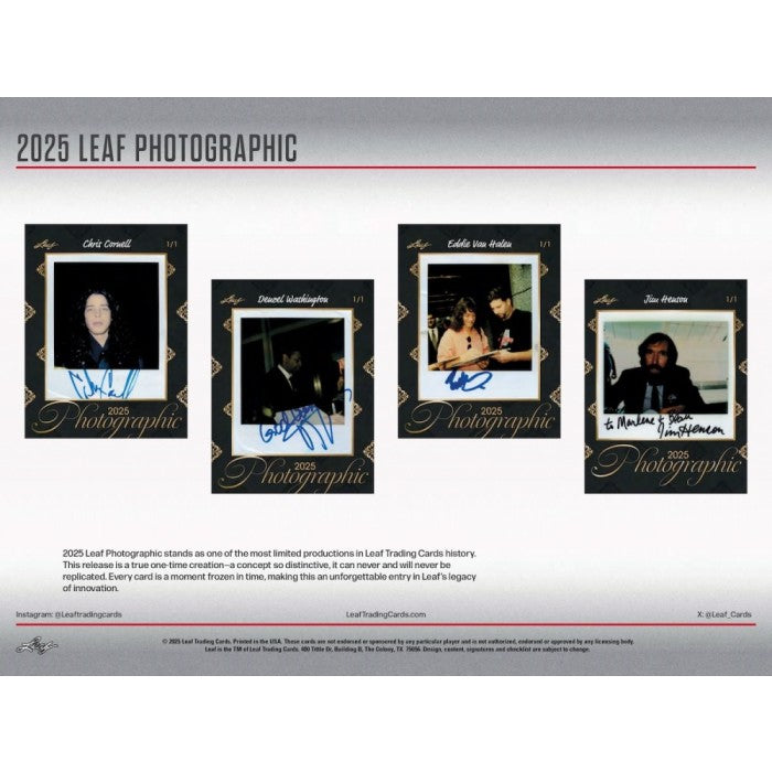 2025 Leaf Photographic Box