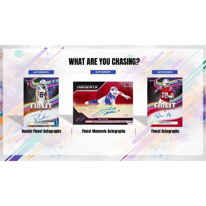 2025 Topps Finest Football Hobby Box
