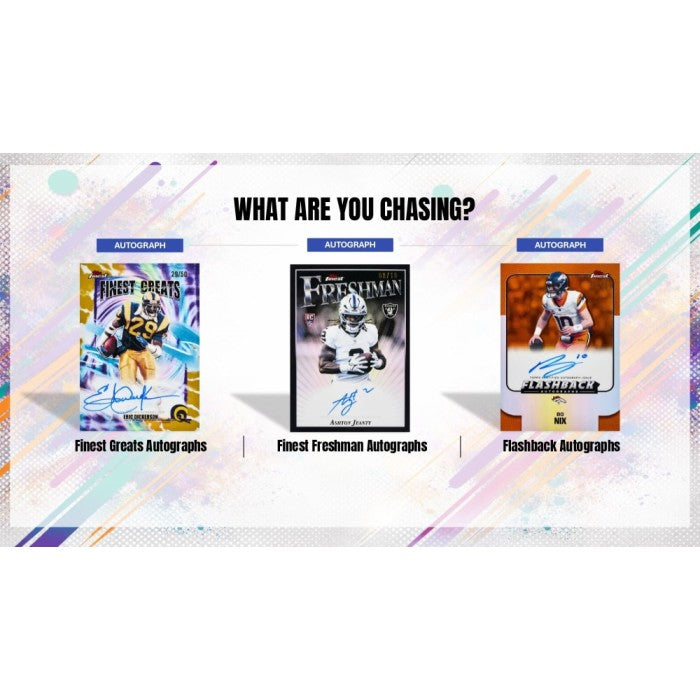 2025 Topps Finest Football Delight Box