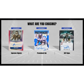 2025 Topps Signature Class Football Hobby Jumbo Box (Presell)