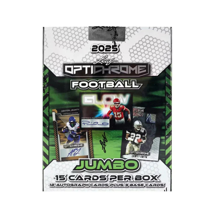 2025 Leaf Optichrome Football Jumbo Box