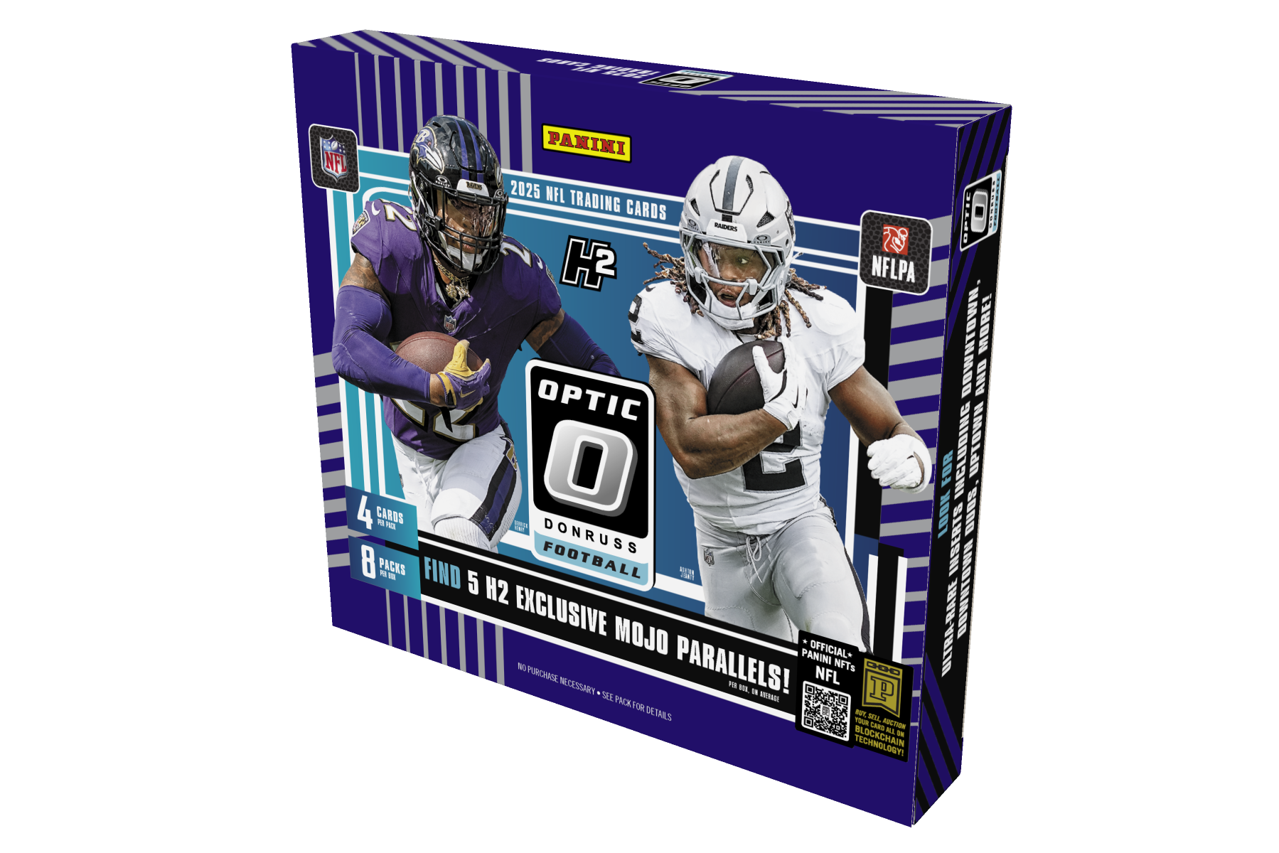 2025 Panini Donruss Optic NFL H2 Hobby Box