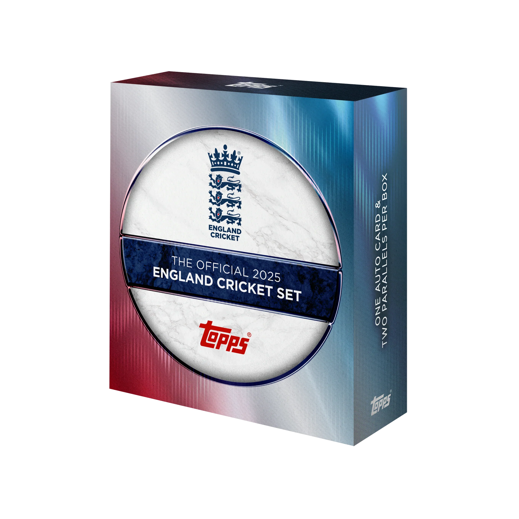 2025 Topps England Cricket Team Set Box