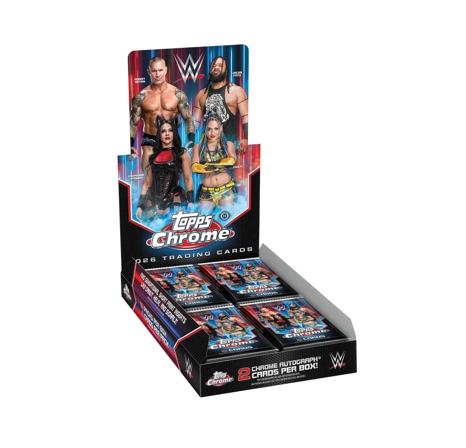 2026 Topps Chrome WWE Wrestling Hobby Box