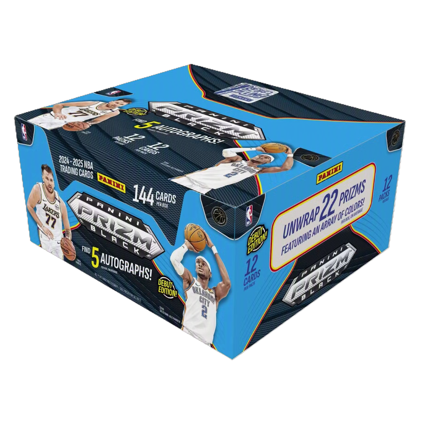 2024/25 Panini Prizm Black Basketball FOTL (1st Off The Line) Hobby Box