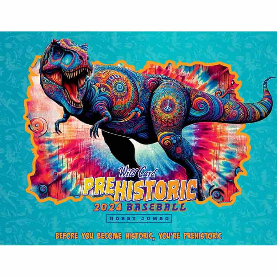 2024 Wild Card Prehistoric Baseball Jumbo Box
