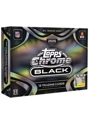 [Preorder] 2025 Topps Chrome Black Football Hobby Box