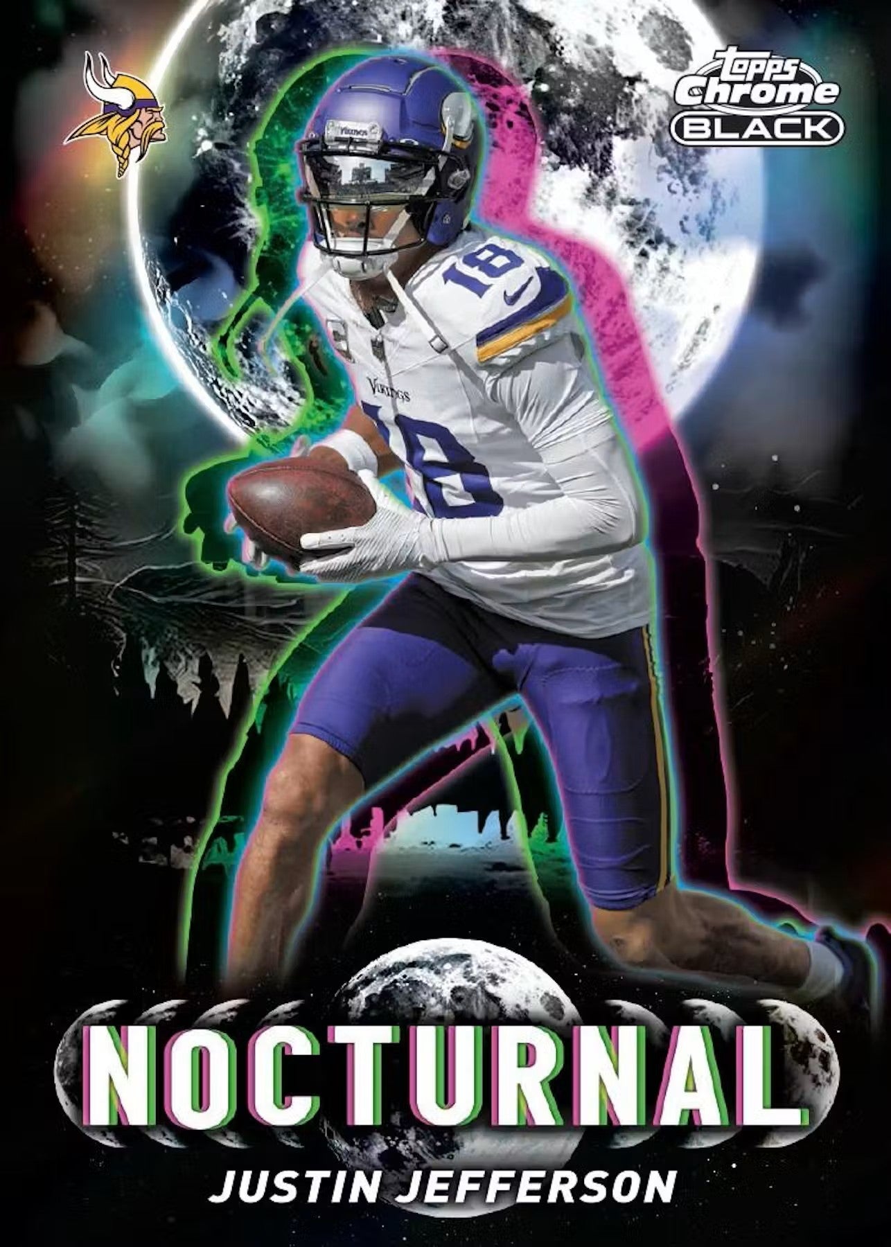 [Preorder] 2025 Topps Chrome Black Football Hobby Box