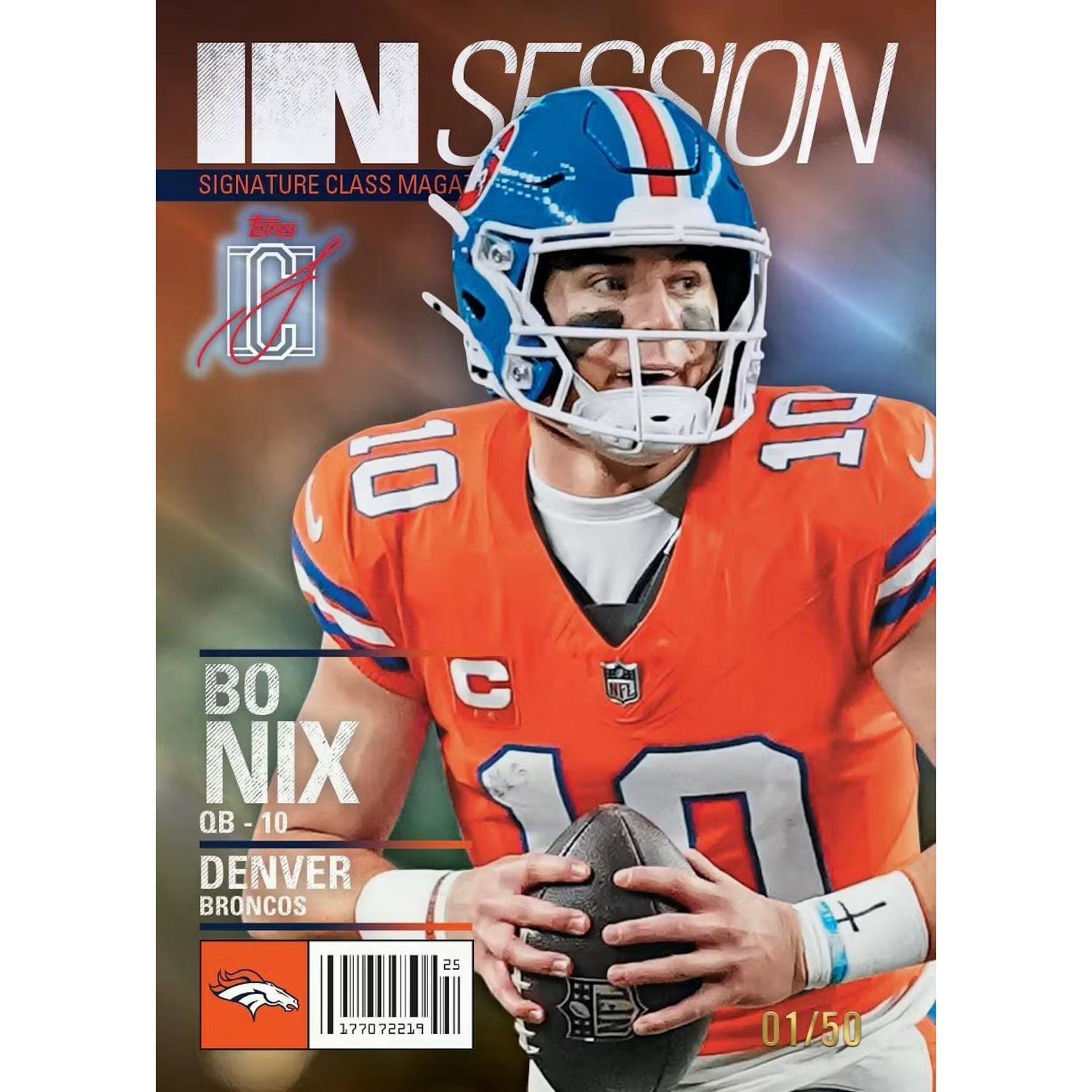 2025 Topps Signature Class Football Blaster Box