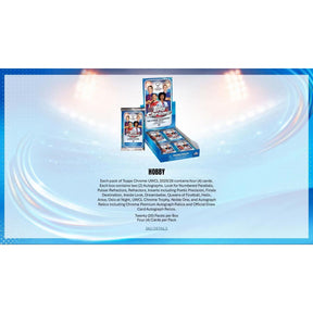 2025-26 Topps Chrome UEFA Women’s Champions League Hobby Box