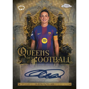 2025-26 Topps Chrome UEFA Women’s Champions League Hobby Box