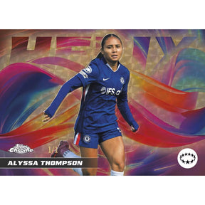 2025-26 Topps Chrome UEFA Women’s Champions League Hobby Box