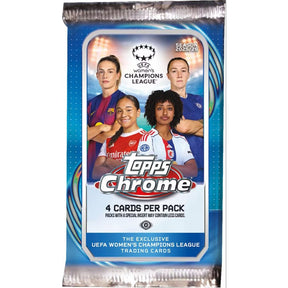 2025-26 Topps Chrome UEFA Women’s Champions League Hobby Box